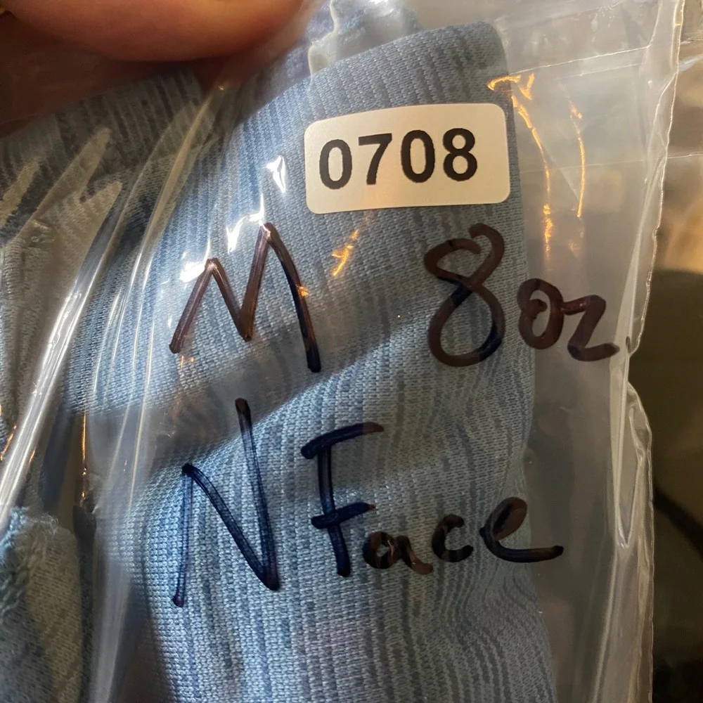 The North Face Mens Blue Pullover‎ Duodry Size Medium Quarter Zip